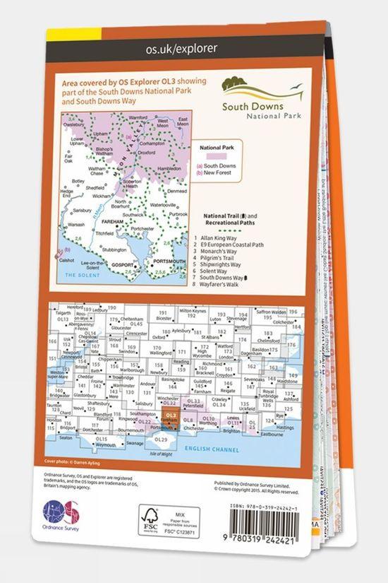 Active Explorer Map OL3 Meon Valley