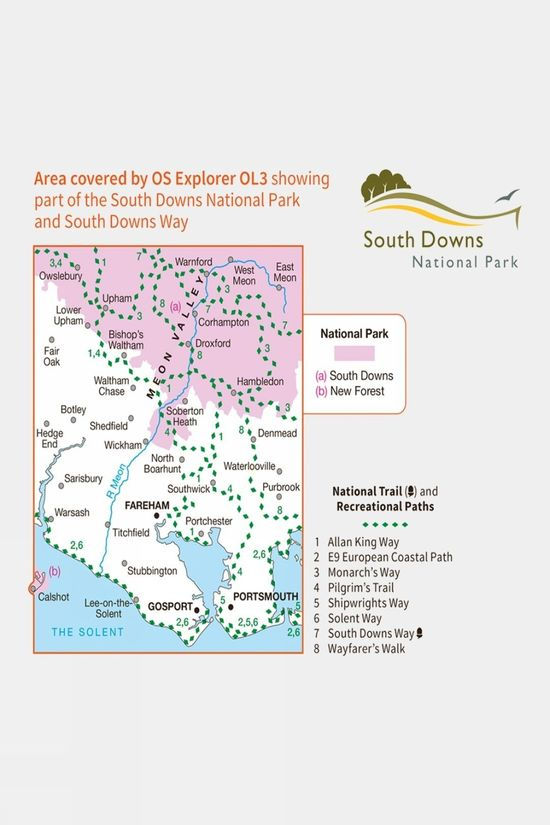 Active Explorer Map OL3 Meon Valley