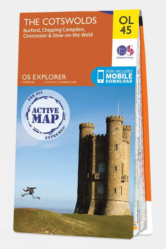 Active Explorer Map OL45 The Cotswolds