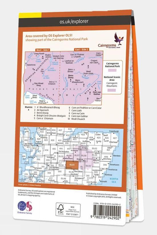 Active Explorer Map OL51 Atholl