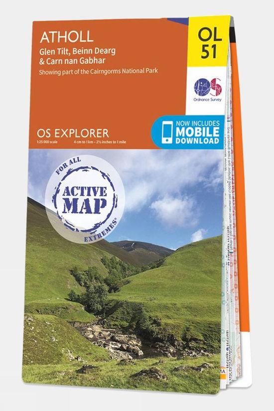 Active Explorer Map OL51 Atholl