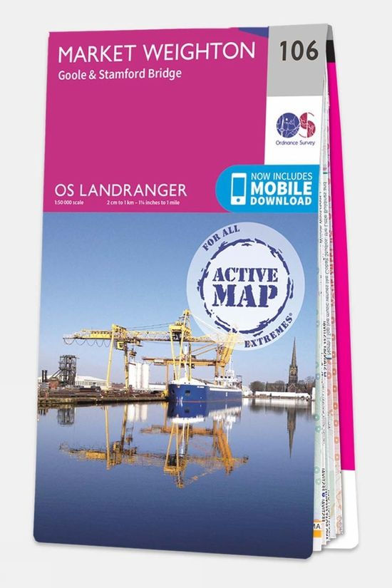 Active Landranger Map 106 Market Weighton