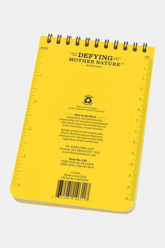 All-Weather Top Spiral Notebook 4" X 6"