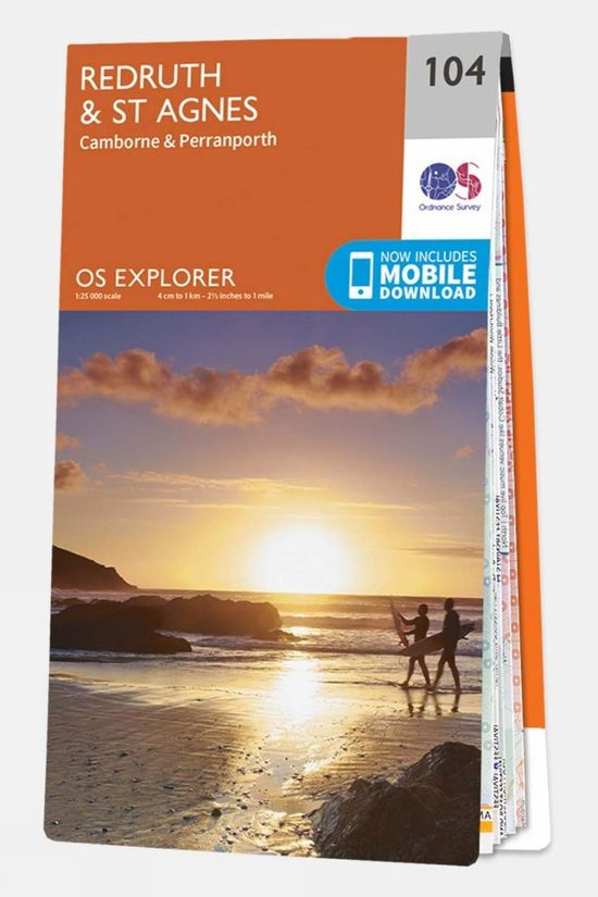 Explorer Map 104 Redruth and St Agnes