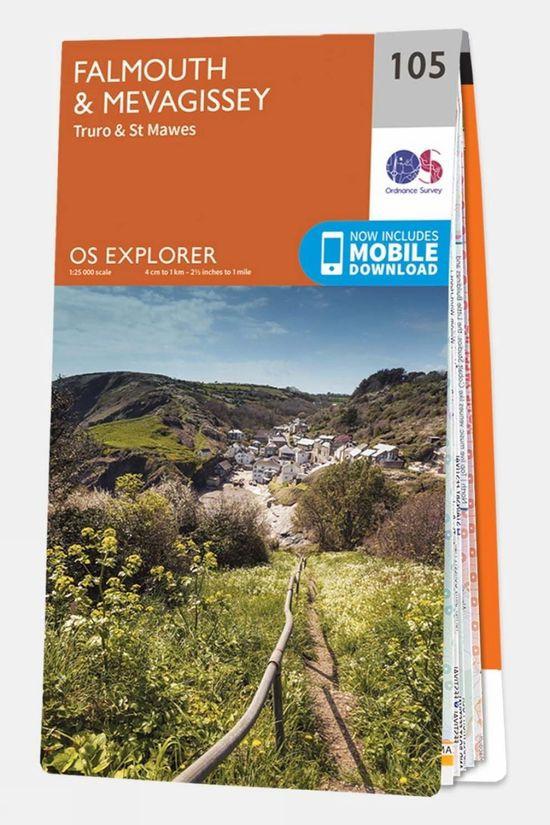 Explorer Map 105 Falmouth and Mevagissey