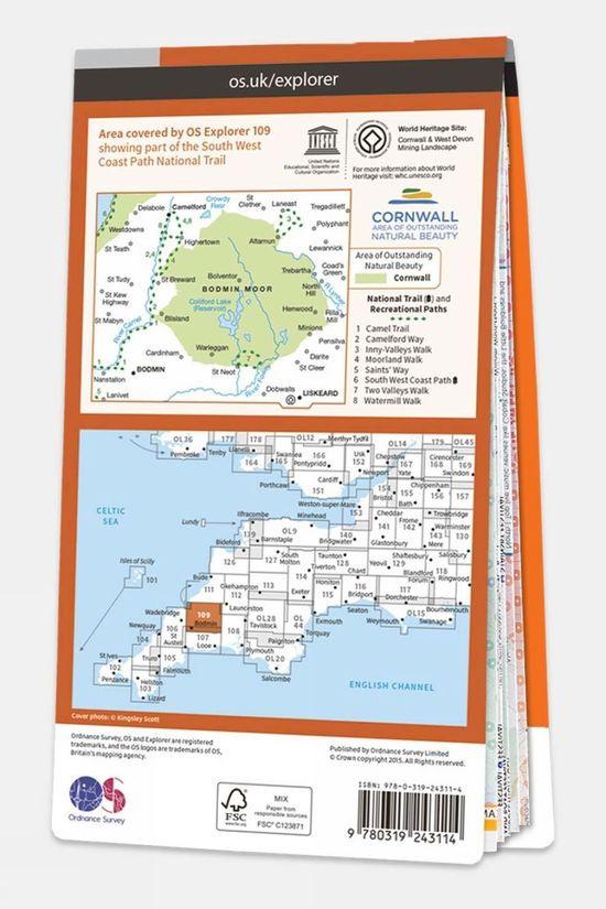 Explorer Map 109 Bodmin Moor