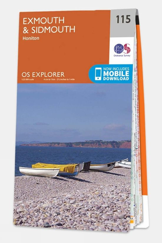Explorer Map 115 Exmouth and Sidmouth