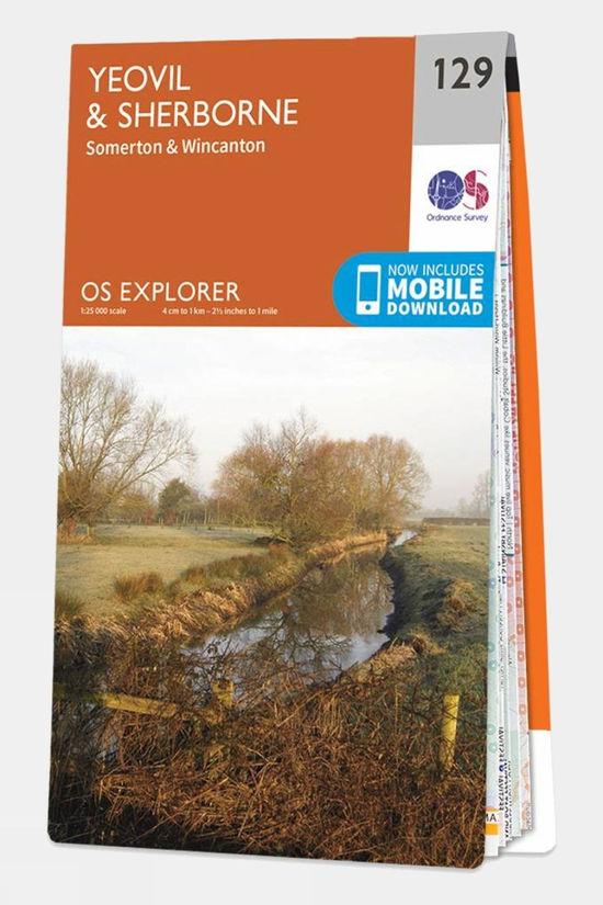 Explorer Map 129 Yeovil and Sherborne