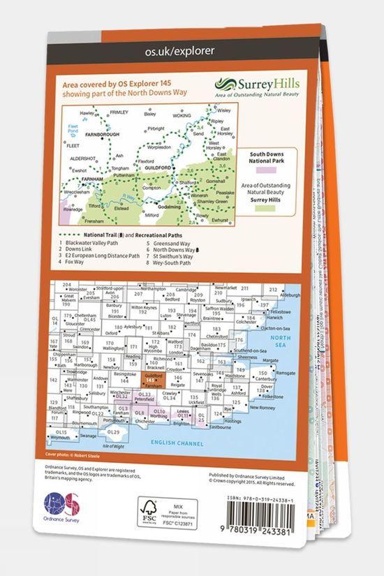 Explorer Map 145 Guildford And Farnham