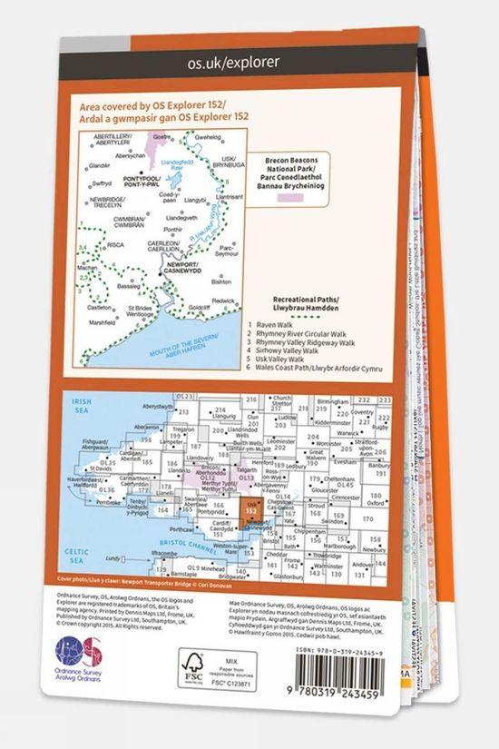 Explorer Map 152 Newport And Pontypool