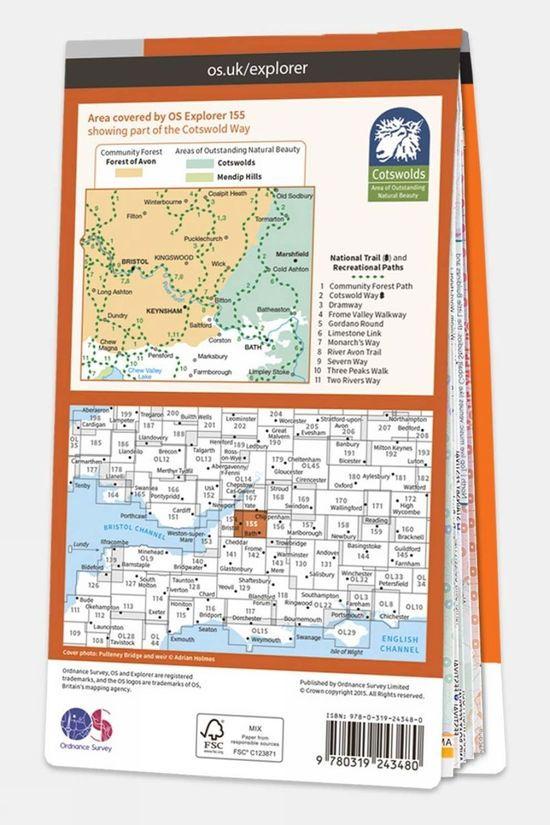 Explorer Map 155 Bristol And Bath