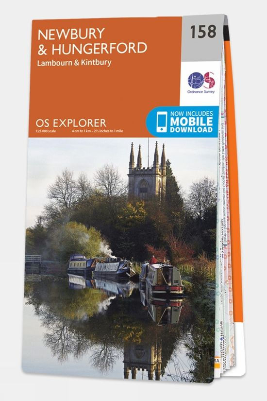 Explorer Map 158 Newbury and Hungerford