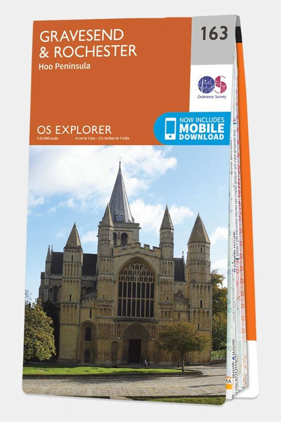 Explorer Map 163 Gravesend and Rochester