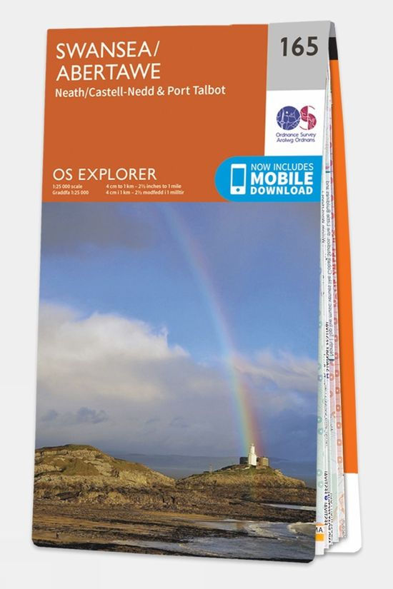 Explorer Map 165 Swansea