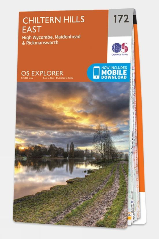 Explorer Map 172 Chiltern Hills East