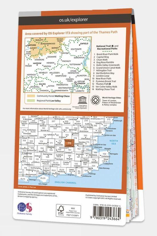 Explorer Map 173 London North