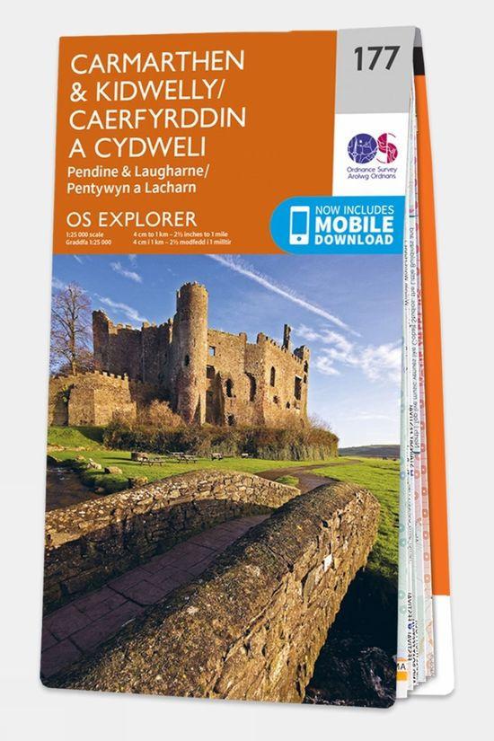 Explorer Map 177 Carmarthen and Kidwelly