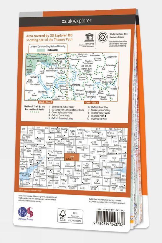 Explorer Map 180 Oxford Witney & Woodstock