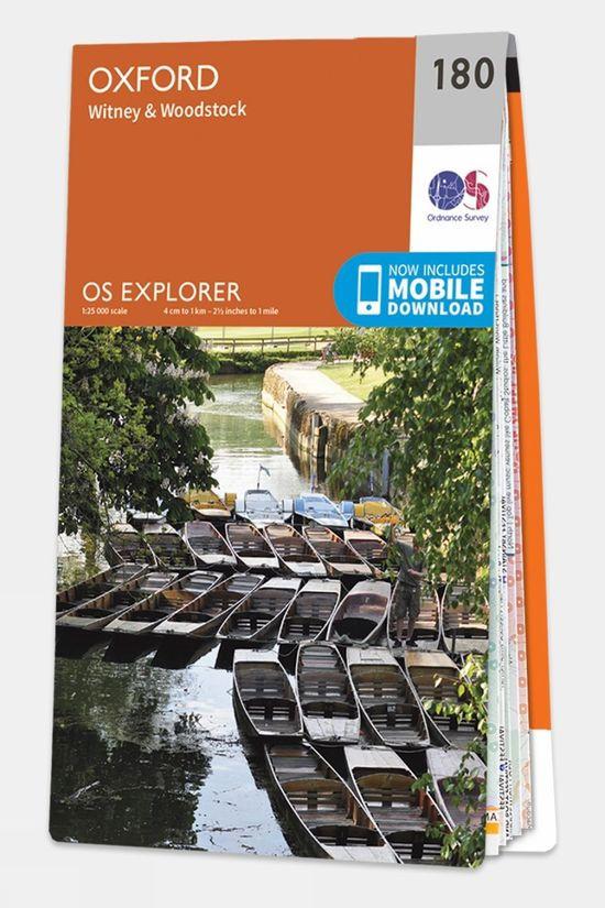 Explorer Map 180 Oxford Witney & Woodstock