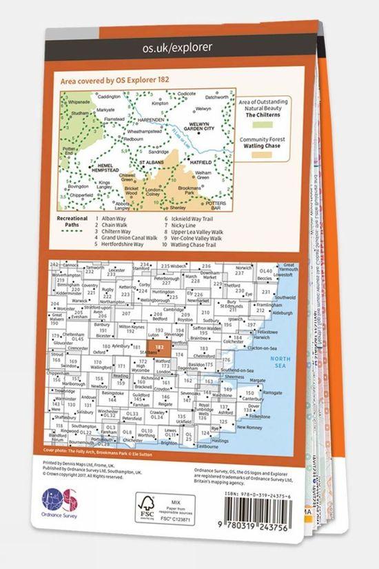 Explorer Map 182 St Albans And Hatfield