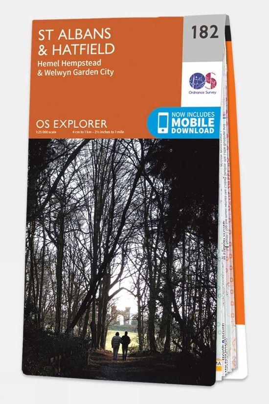 Explorer Map 182 St Albans and Hatfield