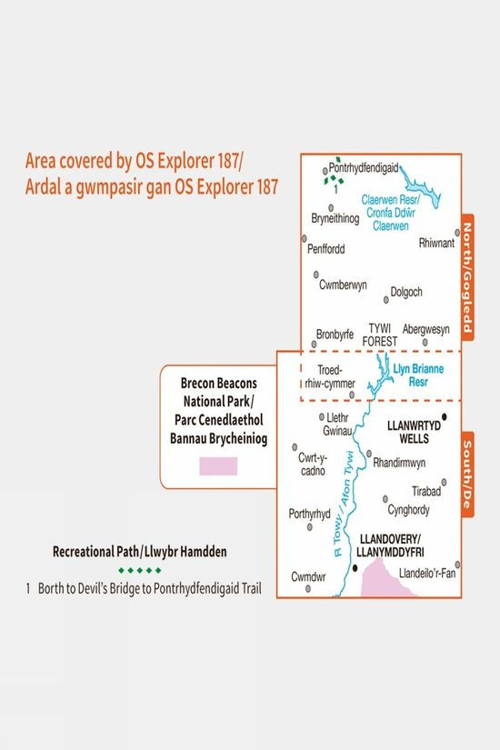 Explorer Map 187 Llandovery