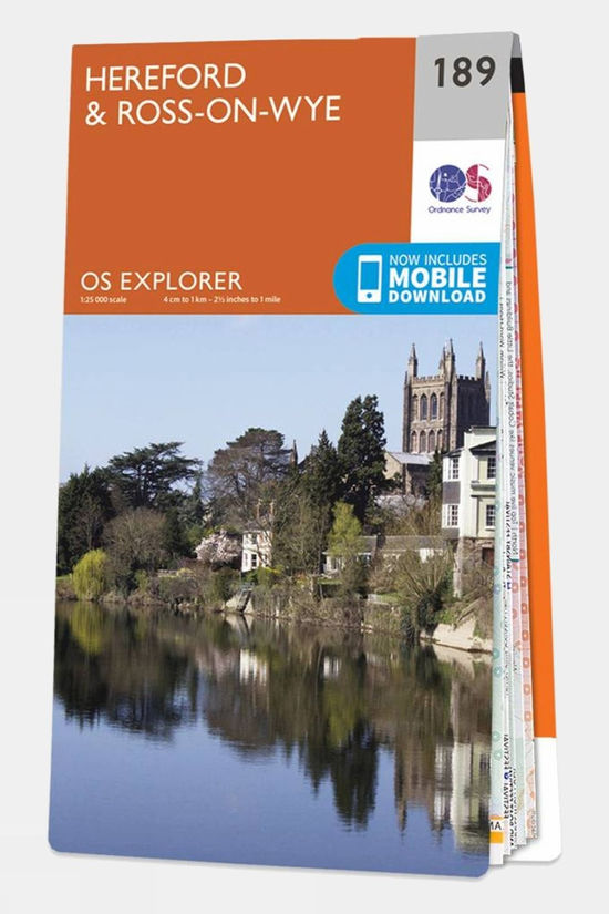 Explorer Map 189 Hereford and Ross-on-Wye