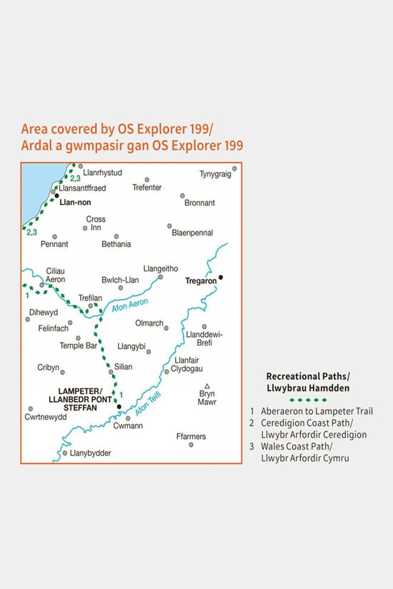 Explorer Map 199 Lampeter