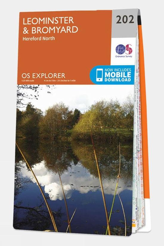 Explorer Map 202 Leominster and Bromyard
