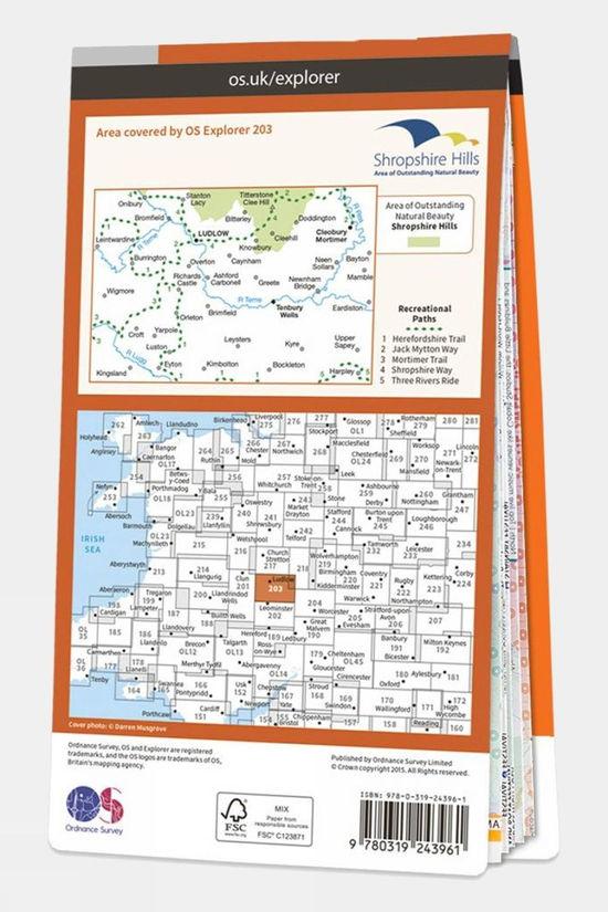 Explorer Map 203 Ludlow