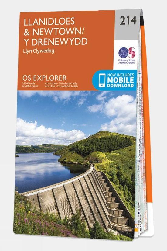 Explorer Map 214 Llanidloes and Newtown