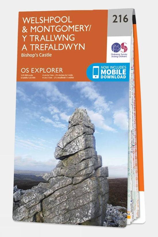 Explorer Map 216 Welshpool and Montgomery
