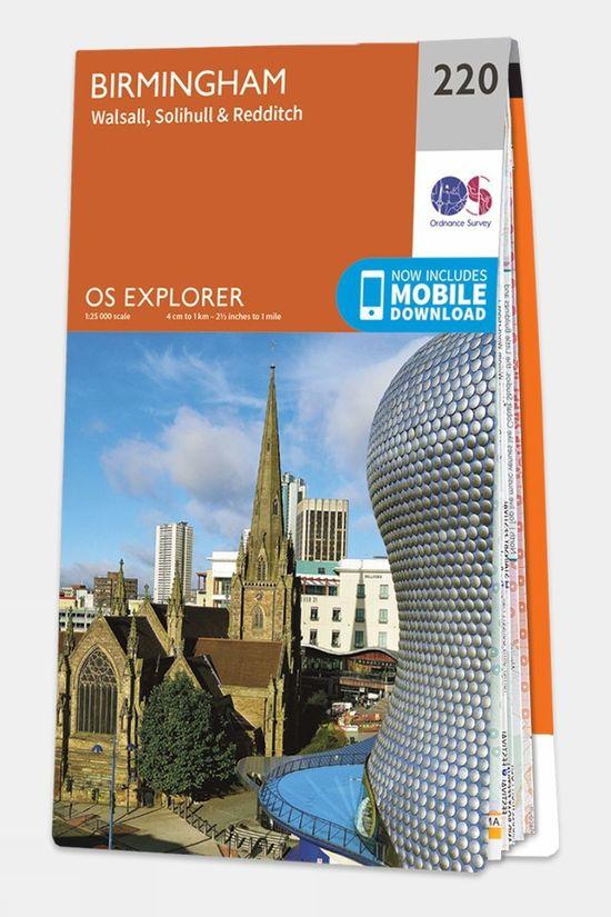 Explorer Map 220 Birmingham
