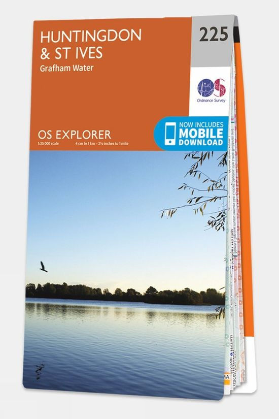 Explorer Map 225 Huntingdon and St Ives