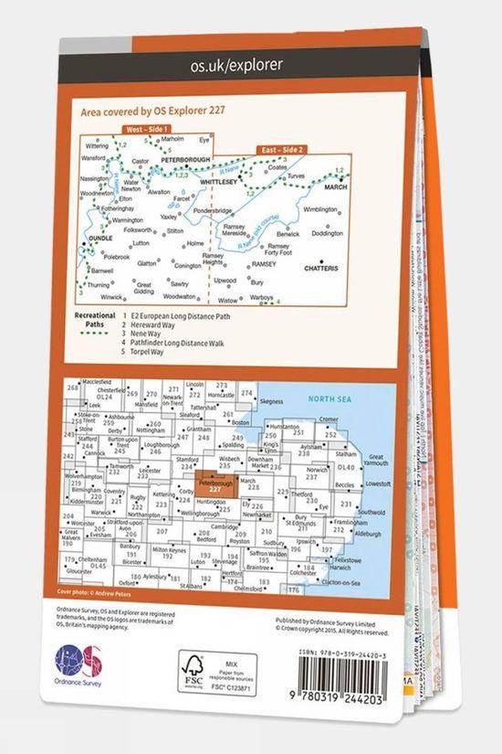 Explorer Map 227 Peterborough