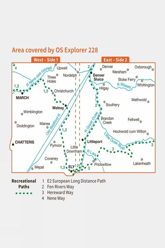 Explorer Map 228 March And Ely
