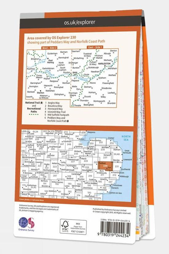 Explorer Map 230 Diss And Harleston