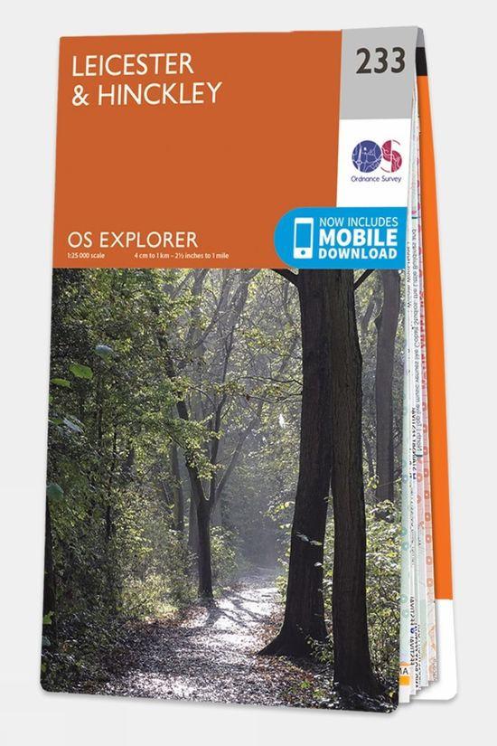 Explorer Map 233 Leicester and Hinckley
