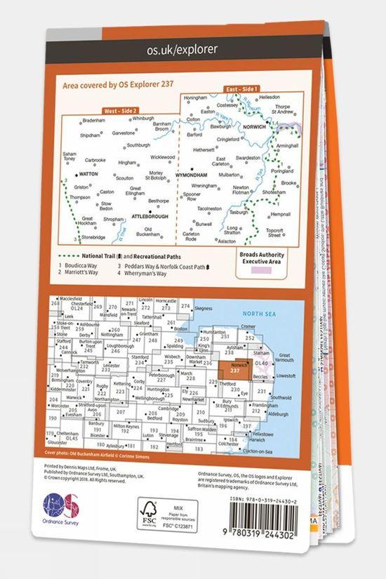 Explorer Map 237 Norwich