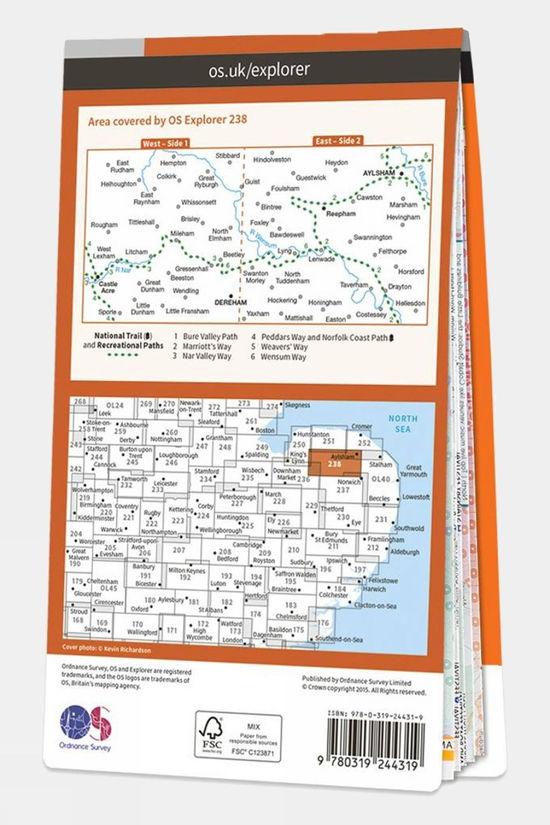 Explorer Map 238 Dereham And Aylsham
