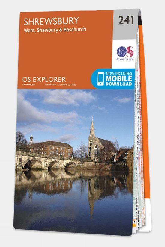 Explorer Map 241 Shrewsbury