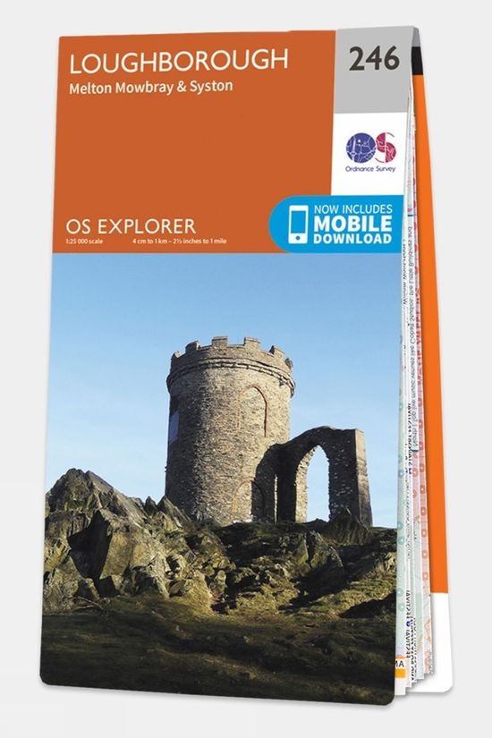 Explorer Map 246 Loughborough