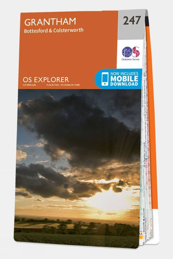 Explorer Map 247 Grantham