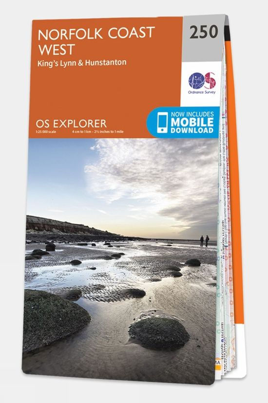 Explorer Map 250 Norfolk Coast West