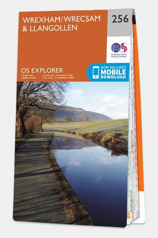 Explorer Map 256 Wrexham and Llangollen