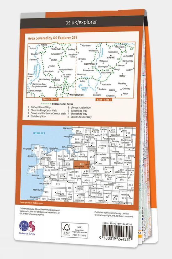 Explorer Map 257 Crewe And Nantwich
