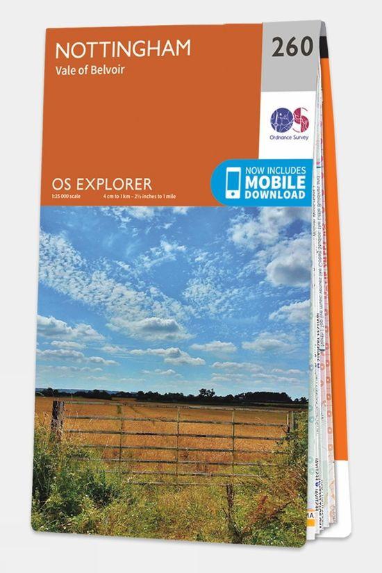 Explorer Map 260 Nottingham