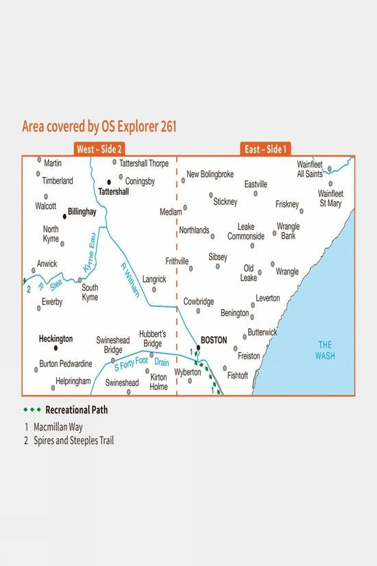 Explorer Map 261 Boston