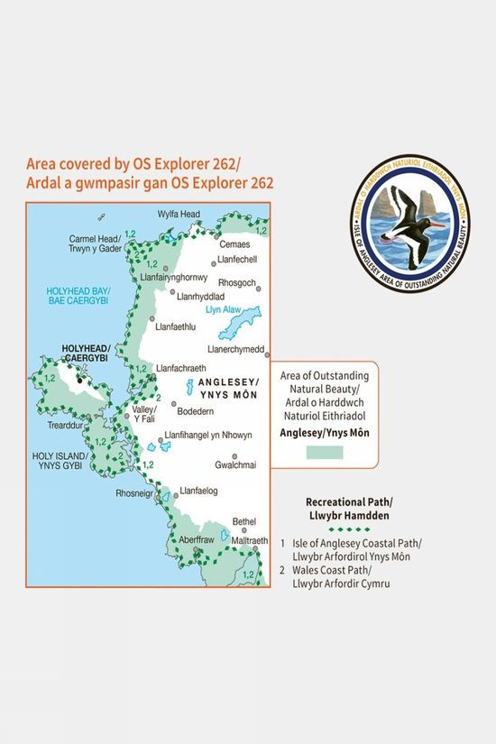 Explorer Map 262 Anglesey West