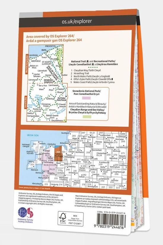 Explorer Map 264 Vale Of Clwyd
